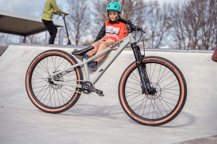 Zeker een fiets die je wilt hebben. Als enige fiets in de kindervloot is Danny24, die gespecialiseerd is in dirt jumps en pumptracks, echter niet veelzijdig genoeg.